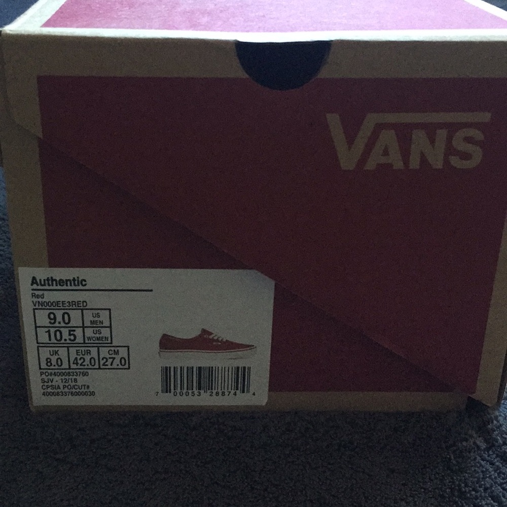 Red vans